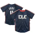 Toddler Cleveland Guardians ＃4 Juan Uribe Navy Limited Preschool & 2024 City Connect Jersey