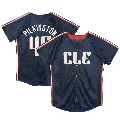 Toddler Cleveland Guardians ＃45 Konnor Pilkington Navy Limited Preschool & 2024 City Connect Jersey
