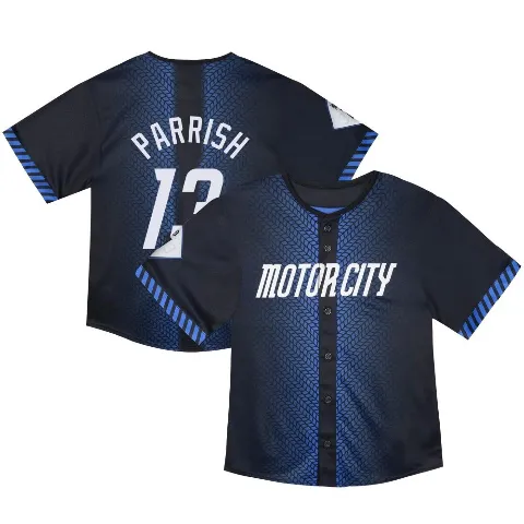Toddler Detroit Tigers ＃13 Lance Parrish Blue Limited & Preschool 2024 City Connect Jersey