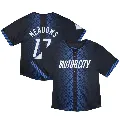 Toddler Detroit Tigers ＃17 Austin Meadows Blue Limited & Preschool 2024 City Connect Jersey