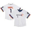 Toddler Houston Astros ＃1 Cooper Hummel White Limited 2025 City Connect Jersey