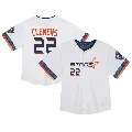 Toddler Houston Astros ＃22 Roger Clemens White Limited 2025 City Connect Jersey