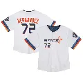 Toddler Houston Astros ＃72 Nick Hernandez White Limited 2025 City Connect Jersey
