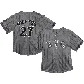 Toddler New York Mets ＃27 Mark Vientos Limited Graphite 2024 City Connect Jersey