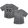 Toddler New York Mets ＃70 Jose Butto Limited Graphite 2024 City Connect Jersey