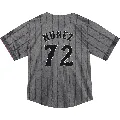 Toddler New York Mets ＃72 Dedniel Nunez Limited Graphite 2024 City Connect Jersey