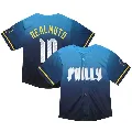 Toddler Philadelphia Phillies ＃10 J.T. Realmuto Blue Limited 2024 City Connect Jersey