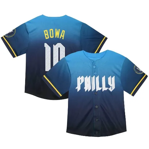 Toddler Philadelphia Phillies ＃10 Larry Bowa Blue Limited 2024 City Connect Jersey