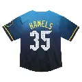 Toddler Philadelphia Phillies ＃35 Cole Hamels Blue Limited 2024 City Connect Jersey