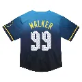 Toddler Philadelphia Phillies ＃99 Taijuan Walker Blue Limited 2024 City Connect Jersey
