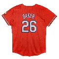 Toddler St. Louis Cardinals ＃26 Luken Baker Red Limited Preschool 2024 City Connect Jersey