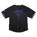 Toddler Toronto Blue Jays ＃7 Bradley Zimmer Black Limited 2024 City Connect Jersey