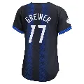 Women's Detroit Tigers ＃17 Grayson Greiner Blue Limited 2024 City Connect Jersey