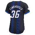 Women's Detroit Tigers ＃36 Kyle Funkhouser Blue Limited 2024 City Connect Jersey