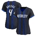 Women's Detroit Tigers ＃4 Beau Brieske Blue Limited 2024 City Connect Jersey
