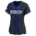 Women's Detroit Tigers ＃66 Sawyer Gipson-Long Blue Limited 2024 City Connect Jersey