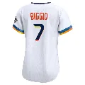 Women's Houston Astros ＃7 Craig Biggio White Limited 2025 City Connect Jersey