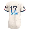Women's Los Angeles Dodgers ＃17 Shohei Ohtani Cream Limited 2024 City Connect World Series Champions Jersey