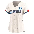 Women's Los Angeles Dodgers ＃23 Claude Osteen Cream Limited 2024 City Connect Jersey