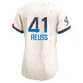 Women's Los Angeles Dodgers ＃41 Jerry Reuss Cream Limited 2024 City Connect Jersey