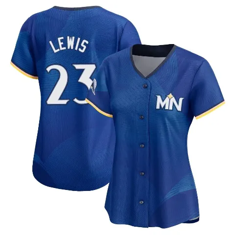 Women's Minnesota Twins ＃23 Royce Lewis Royal Limited 2024 City Connect Jersey