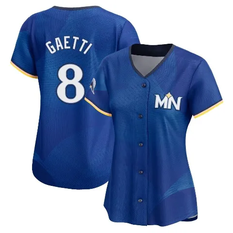 Women's Minnesota Twins ＃8 Gary Gaetti Royal Limited 2024 City Connect Jersey
