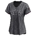 Women's New York Mets ＃16 Hideo Nomo Limited Graphite 2024 City Connect Jersey