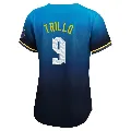 Women's Philadelphia Phillies ＃9 Manny Trillo Blue Limited 2024 City Connect Jersey
