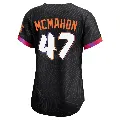 Women's San Francisco Giants ＃47 Don Mcmahon Anthracite Limited 2025 City Connect Jersey