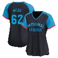 Women's San Francisco Giants ＃62 Logan Webb Navy Limited National League 2024 All-Star Game Jersey