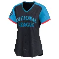 Women's San Francisco Giants ＃62 Logan Webb Navy Limited National League 2024 All-Star Game Jersey