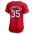 Women's St. Louis Cardinals ＃35 Brandon Crawford Red Limited 2024 City Connect Jersey