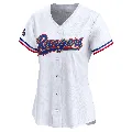 Women's Texas Rangers ＃41 Hoby Milner Gold Limited White 2024 Collection Jersey