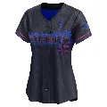 Women's Toronto Blue Jays ＃47 Kelvim Escobar Black Limited 2024 City Connect Jersey