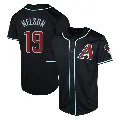 Youth Arizona Diamondbacks ＃19 Ryne Nelson Black Limited Alternate Jersey