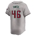 Youth Arizona Diamondbacks ＃46 Riley Smith Gray Limited Away Jersey