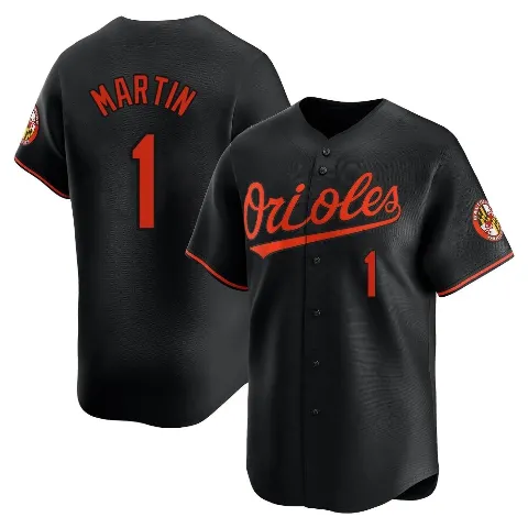 Youth Baltimore Orioles ＃1 Richie Martin Black Limited Alternate Jersey