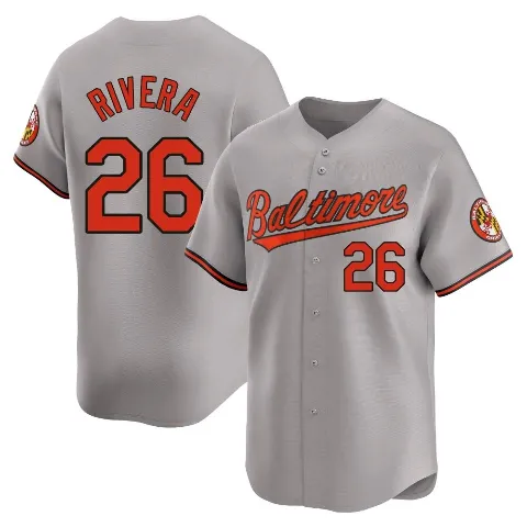 Youth Baltimore Orioles ＃26 Emmanuel Rivera Gray Limited Road Jersey