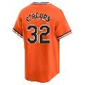 Youth Baltimore Orioles ＃32 Ryan O'Hearn Orange Limited Cooperstown Collection Jersey