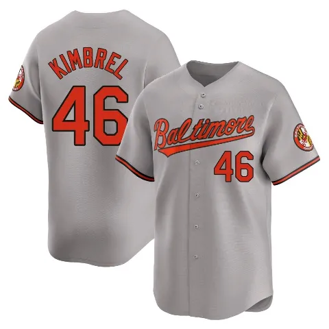 Youth Baltimore Orioles ＃46 Craig Kimbrel Gray Limited Road Jersey