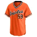 Youth Baltimore Orioles ＃59 Chayce McDermott Orange Limited Cooperstown Collection Jersey