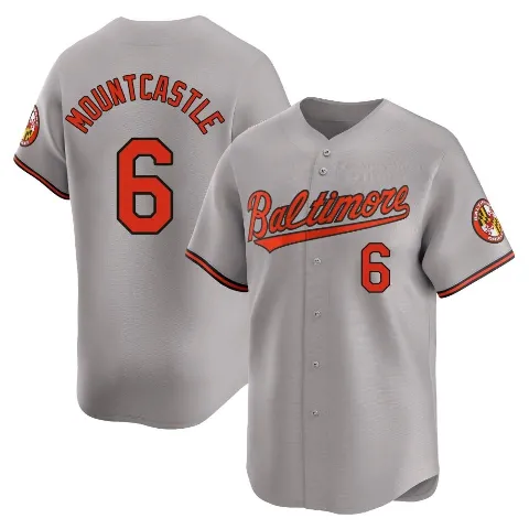 Youth Baltimore Orioles ＃6 Ryan Mountcastle Gray Limited Road Jersey