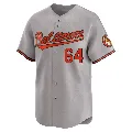 Youth Baltimore Orioles ＃64 Dean Kremer Gray Limited Road Jersey