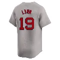 Youth Boston Red Sox ＃19 Fred Lynn Gray Limited Away Jersey