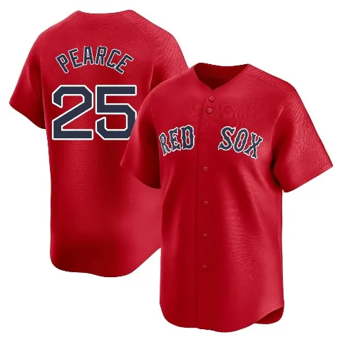 Youth Boston Red Sox ＃25 Steve Pearce Red Limited Alternate Jersey