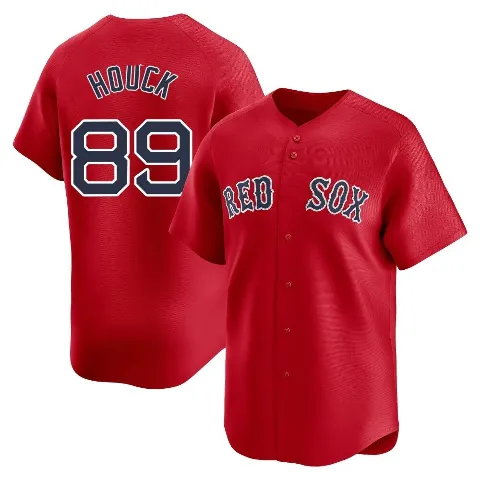 Youth Boston Red Sox ＃89 Tanner Houck Red Limited Alternate Jersey