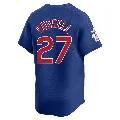 Youth Chicago Cubs ＃27 Addison Russell Royal Limited Alternate Jersey
