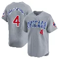 Youth Chicago Cubs ＃4 Pete Crow-Armstrong Gray Limited Road Jersey