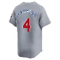 Youth Chicago Cubs ＃4 Pete Crow-Armstrong Gray Limited Road Jersey