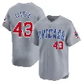 Youth Chicago Cubs ＃43 Luke Little Gray Limited Road Jersey